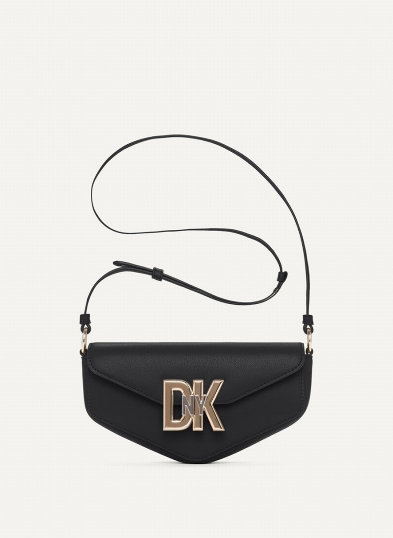 Black Dkny Downtown Women\'s Crossbody Bags | L5931787