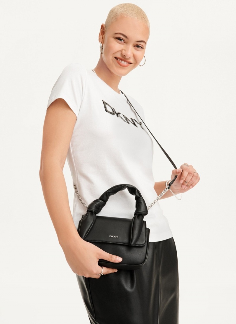 Black Dkny Sophie Women's Crossbody Bags | W3017059