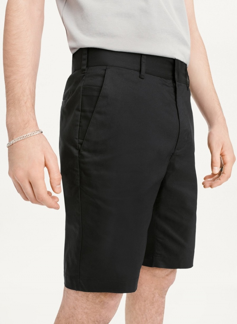 Black Dkny Tech Men\'s Shorts | G9347015