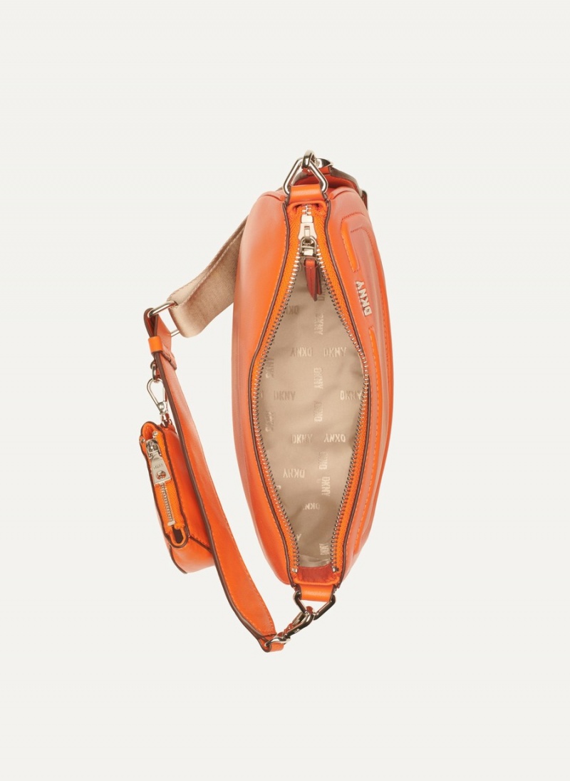 Orange Dkny Orion Women's Crossbody Bags | M7209408