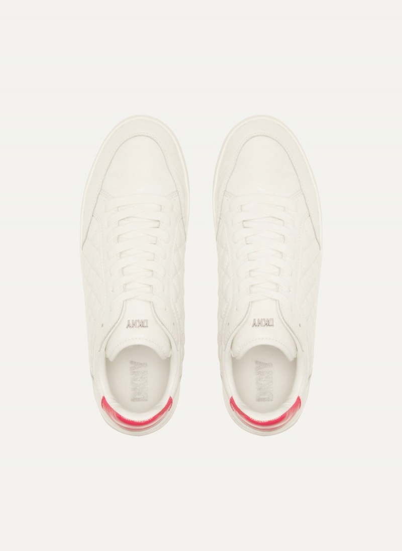 White Dkny Oriel Women's Sneakers | Z5498877