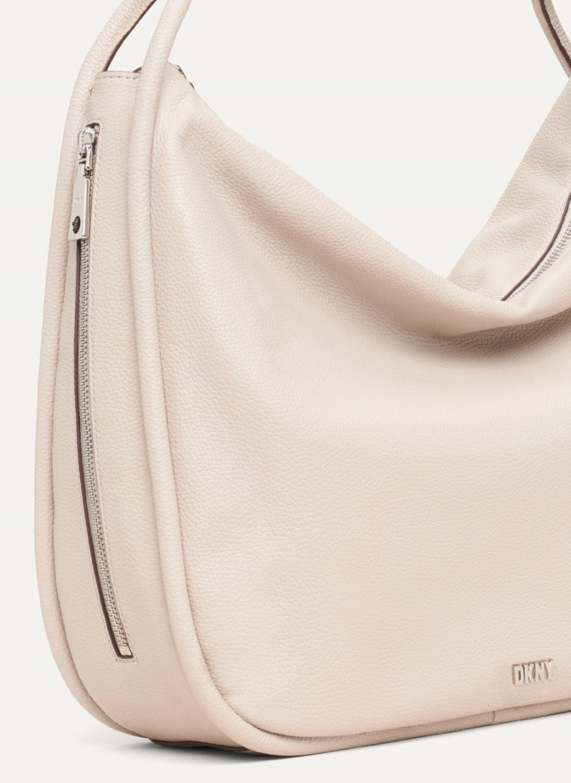 White Dkny Phoebe Women's Hobo Bag | R1086915