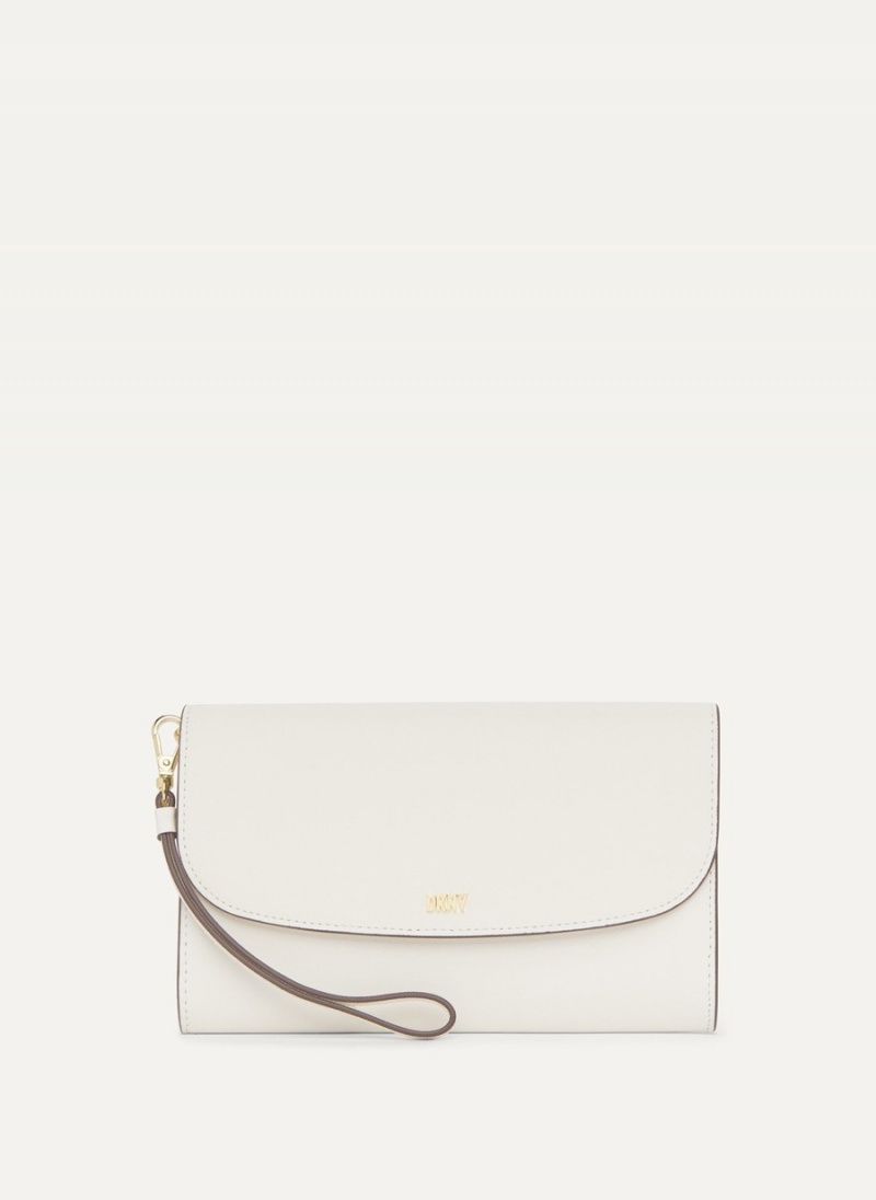 White Dkny Sidney On A Chain Women\'s Crossbody Bags | U2123884